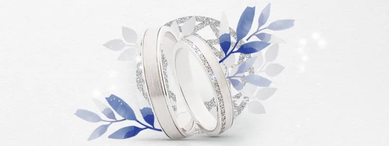 Jak dobrać idealną obrączkę do pierścionka z białego złota? Porady i przykłady