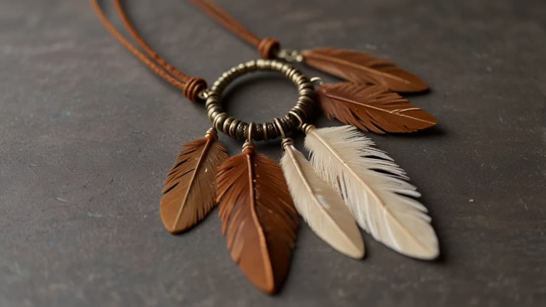 Naszyjnik z piórkiem co oznacza: symbolika i znaczenie dla Ciebie